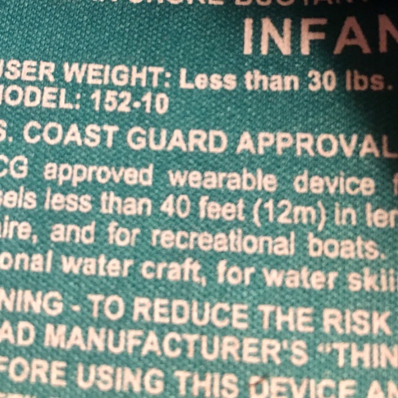 Infants Hydroprene Life Jacket & beach sandals - Picture 3 of 4